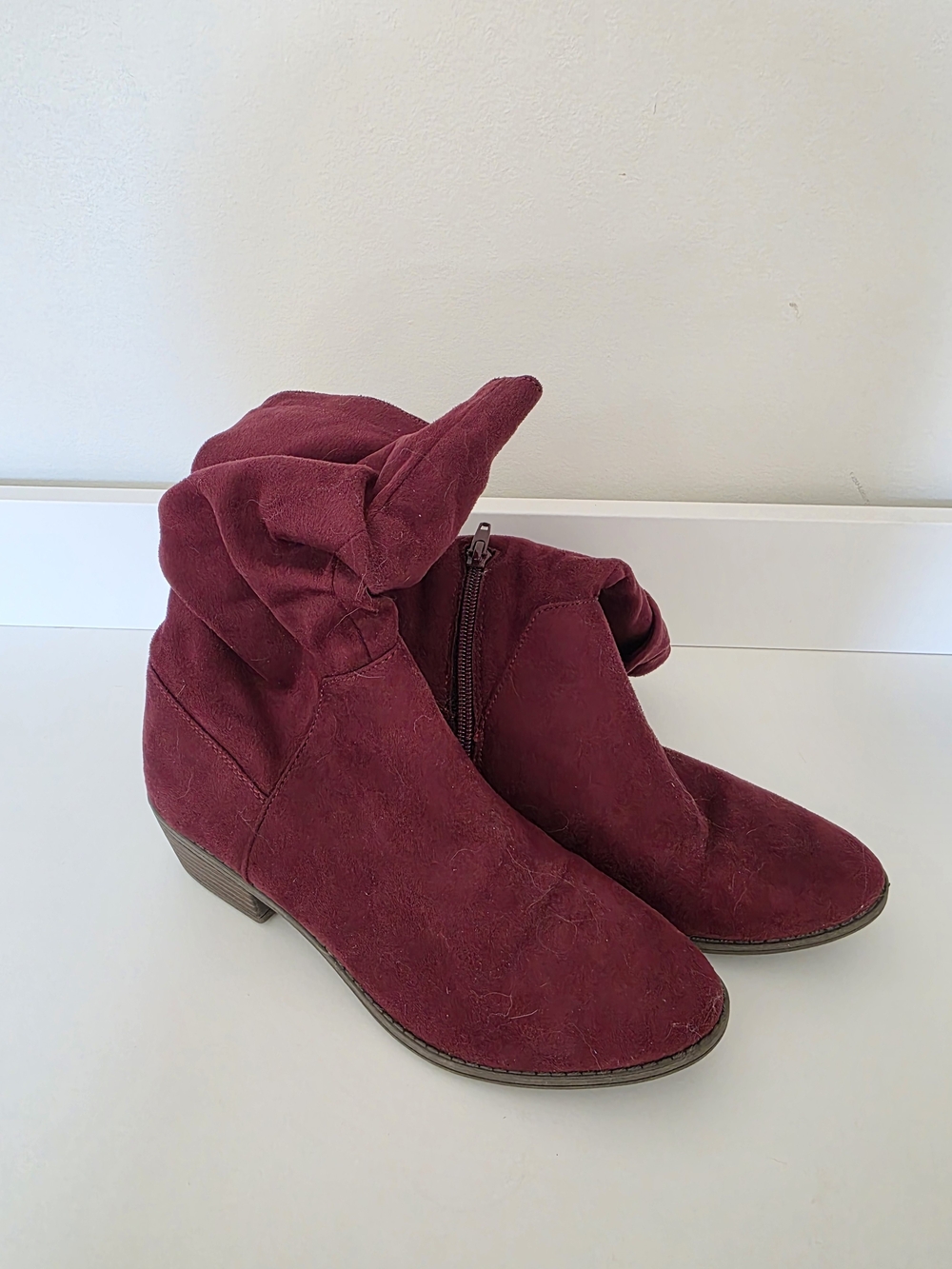 Women’s Suede Ankle Boots | Size 7